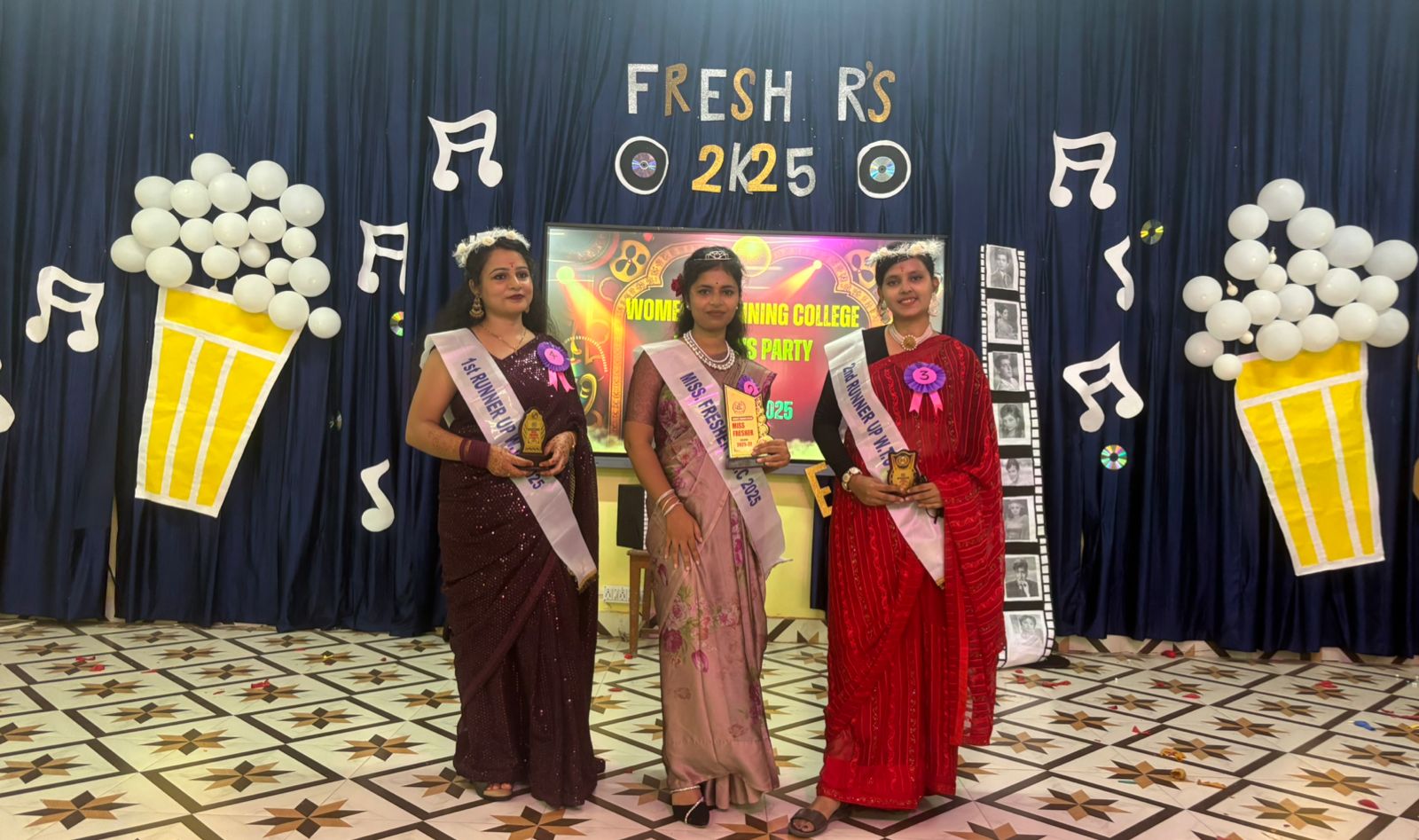 Fresher’s day programme  Date:- 29/08/2025 Session:- 2025-2027